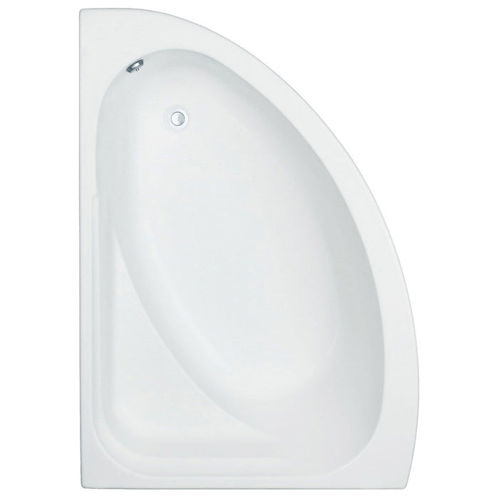 Trojan Orlando Corner Reinforced Bath 1495 x 1010mm RH