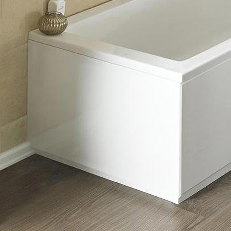 Gloss White Bath End Panel