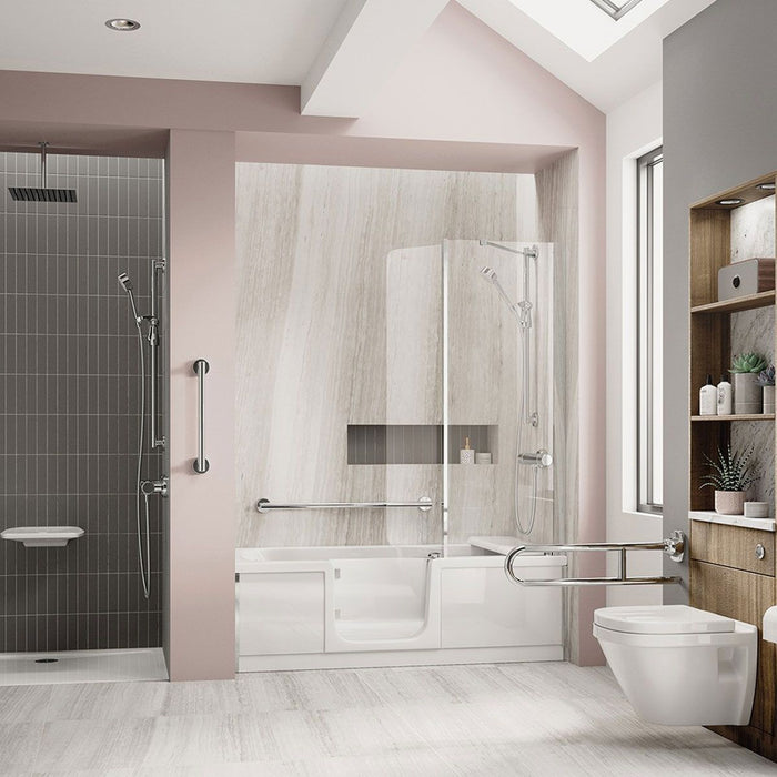 Trojan Style Easy Walk In Bath 1800 x 800mm LH