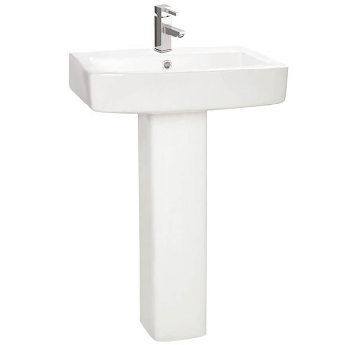 Denza 550mm Basin with Pedestal