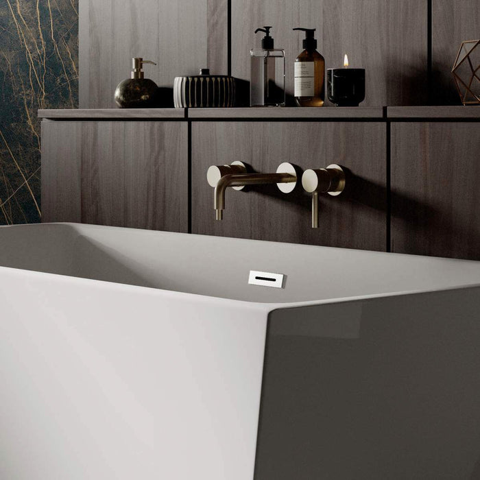 Trojan Marlborough Twin Skin Double Ended Back to Wall Bath with Waste 1700 x 800mm