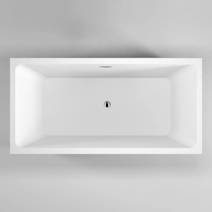 Trojan Marlborough Twin Skin Double Ended Back to Wall Bath with Waste 1700 x 800mm
