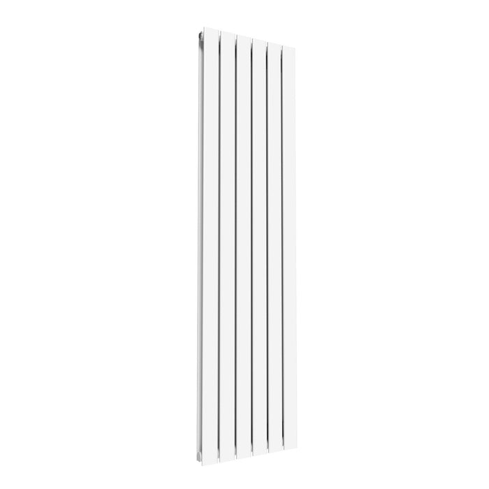 Elle 1800 x 452mm Vertical Column Designer Double White Flat Panel Radiator