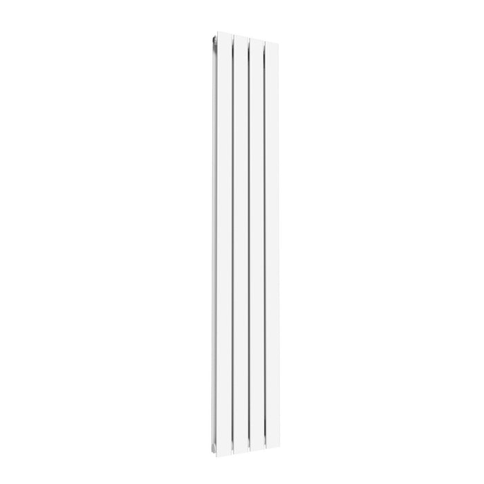 Elle 1600 x 300mm Vertical Designer Double White Flat Panel Column Radiator