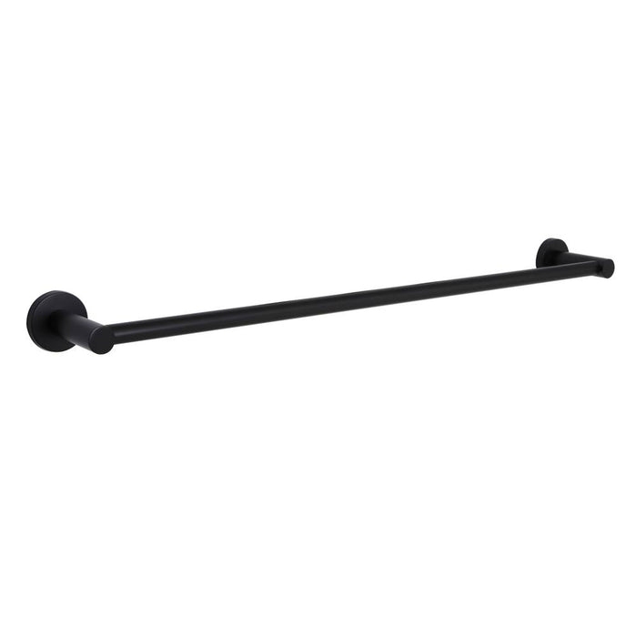 Aero Noir Single Towel Rail Matt Black