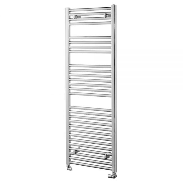 TowelRads Ladder Rail 1400x400mm Pisa Chrome Straight Radiator