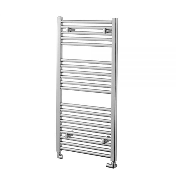 TowelRads Ladder Rail 1000x600mm Pisa Chrome Straight Radiator