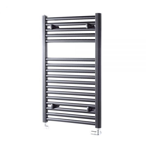 TowelRads Ladder Rail 800x600mm Pisa Anthracite Straight Radiator