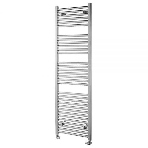 TowelRads Ladder Rail 1600x500mm Pisa Chrome Straight Radiator