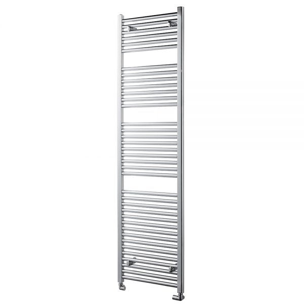 TowelRads Ladder Rail 1800x300mm Pisa Chrome Straight Radiator