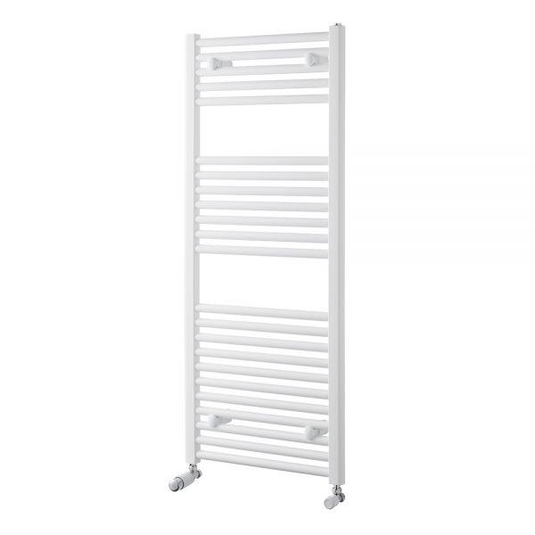 TowelRads Ladder Rail 1200x500mm Pisa White Straight Radiator