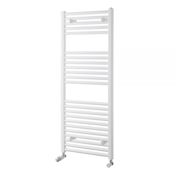 TowelRads Ladder Rail 1200x450mm Pisa White Straight Radiator