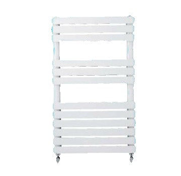 Square 700mm Bathroom Towel Radiator - Chrome