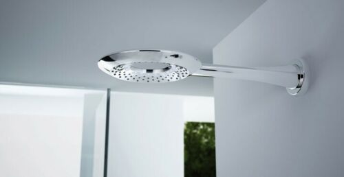 Nikles Tronico 250 LED Airdrop Fixed Shower Head & Arm in Chrome