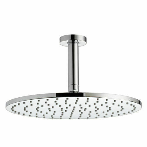 Cloud Round 200mm Circular Pure Brass Shower Head Chrome
