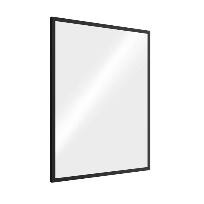 Noir Vinci Black Framed LED Mirror 600 x 800mm Horizontal or Vertical